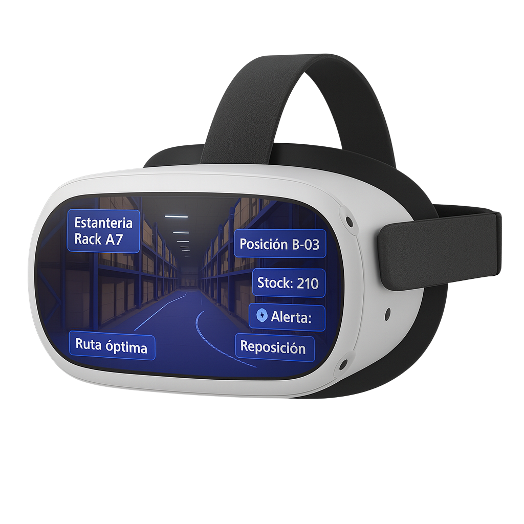 Meta Quest en almacén